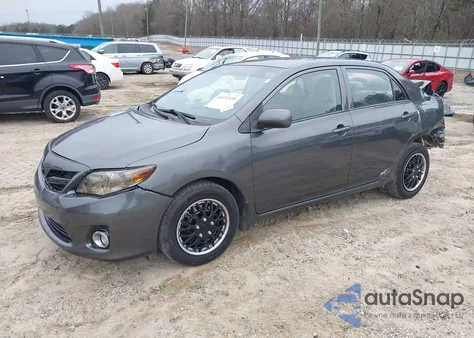 2013 Toyota Corolla L из США, поврежденный, VIN 2T1BU4EEXDC002083